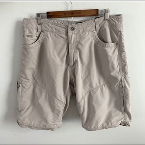 Kuhl | Tan Liberator Stealth Zip Off Pants Shorts